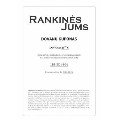 DOVANŲ KUPONAS 30 Eur DOVANŲ KUPONAS 30 Eur