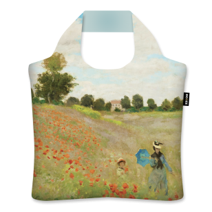 Ecozz krepšys "Poppy Field" - Claude Monet