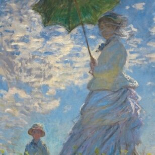 Ecozz krepšys "Woman with Parasol" - Claude Monet