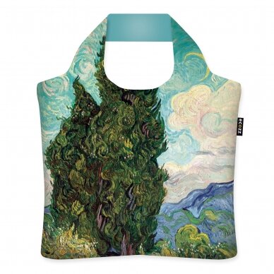 Ecozz krepšys "Cypresses" - Vincent van Gogh