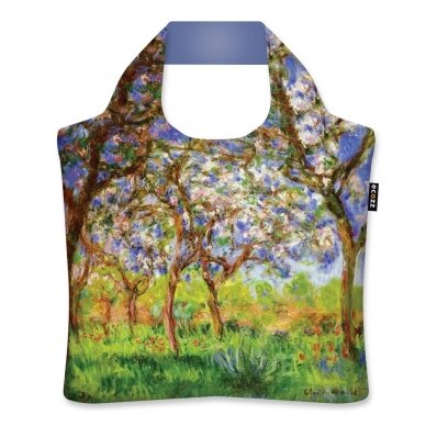 Ecozz krepšys "The Giverny in Springtime" Claude Monet